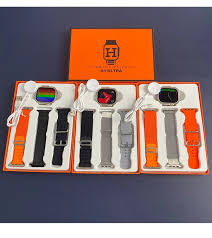 S9 Ultra 49mm Smart Watch Series 9 + 3 Straps & Milanese Band