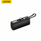 Aspor A352 Mini 5000mAh Power Bank with Dual Type-C Flex Ports