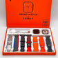 "S100 Fendior Ultra 2 Smart Watch 49mm + 7 Straps & Silicon Case"