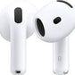Apple Airpods 4 Bt 5.3v With ANC USB-C & Wireless Charging Case