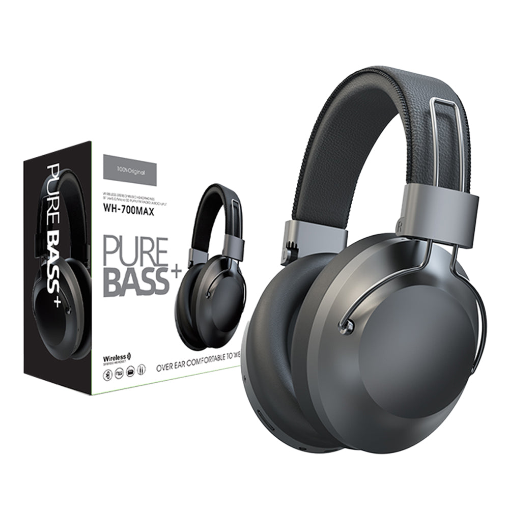 NIA WH700 Over Ear Headsets Bluetooth With Mic Super Sound