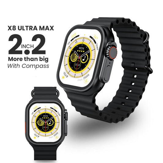 X8 Ultra MAX With COMPASS Smart Watch Series 8